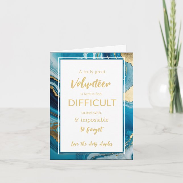 Tarjeta reconocimiento voluntario semana de oro azul (Anverso)