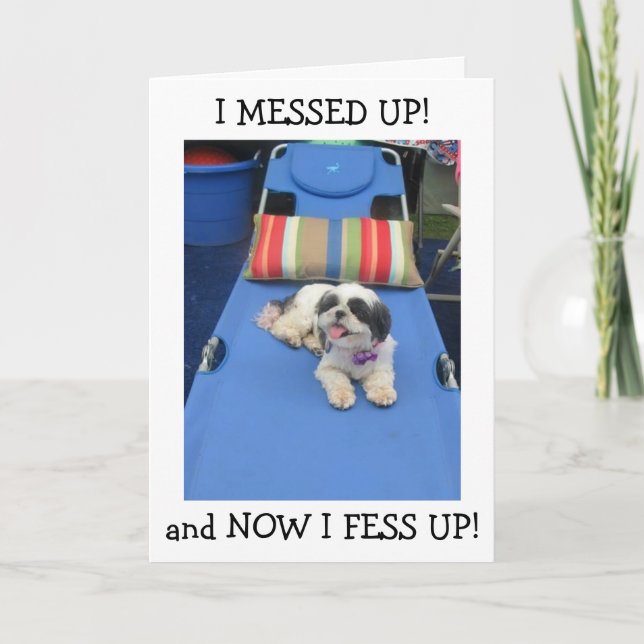 TARJETA RECORDADO/DEMASIADO TARDE PARA DECIR "¡FELIZ CUMPL (Anverso)