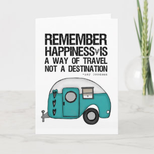 Tarjeta recordar la felicidad