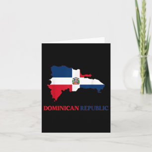 Tarjeta Recordatorio de viaje con bandera de la República 