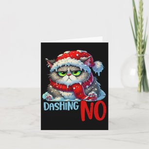Tarjeta Recorriendo Los No Graciosos Navidades Sarcásticos