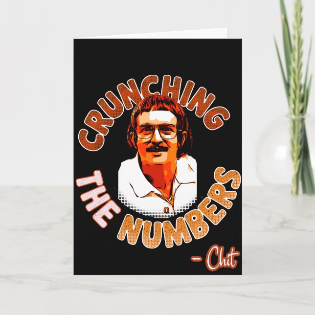 Tarjeta Recortando los números (Anverso)