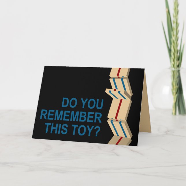 Tarjeta ¿recuerdas la escalera de jacob? (Anverso)