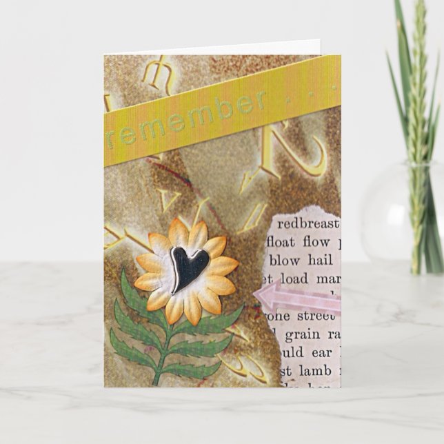 Tarjeta Recuerde el arte de la reproducción del ATC (Anverso)