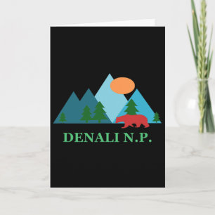 Tarjeta Recuerdo de la escena natural del Parque Nacional