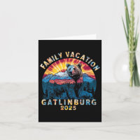 Recuerdo de osos vacaciones familiares Tennessee G