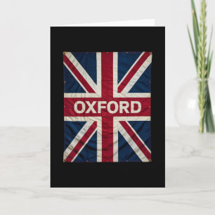 Tarjeta Recuerdo de Oxford Inglaterra Gran Bretaña Uk Hist