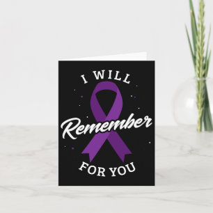 Tarjeta Recuerdo por ti la enfermedad de Heimerheimer Hei