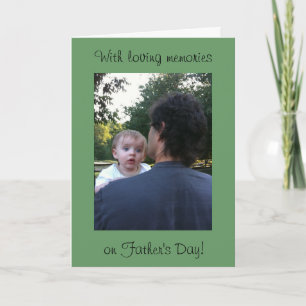Tarjeta Recuerdos amorosos del Día del Padre FOTO
