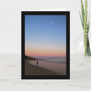 Tarjeta Recuerdos bajo la luz de la luna