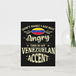 Tarjeta Recuerdos de la Bandera de Venezuela para hombres