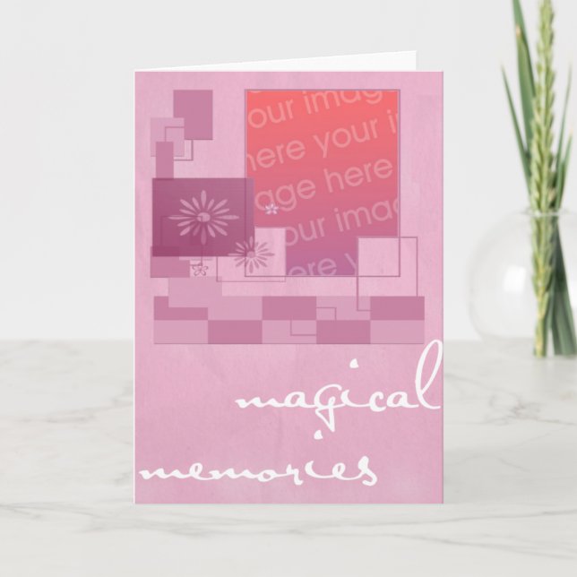 Tarjeta Recuerdos mágicos (Anverso)