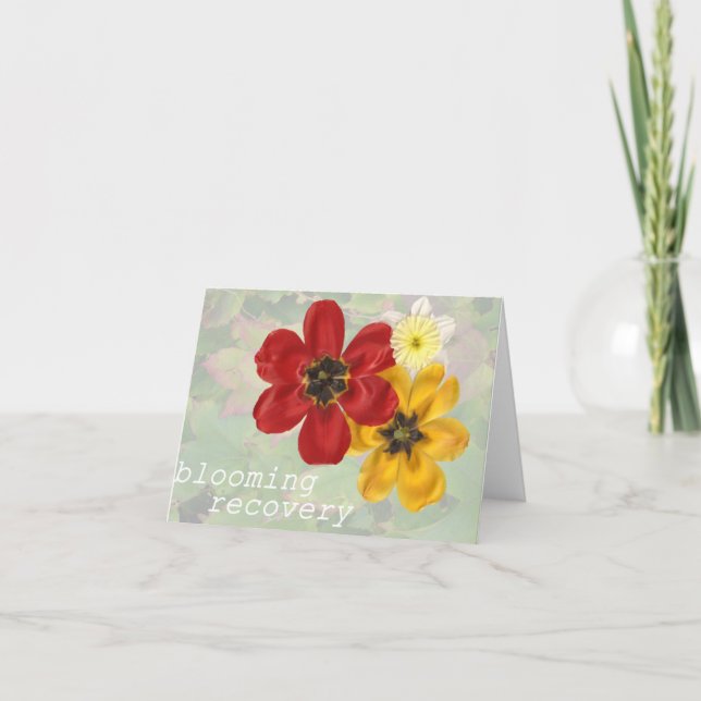 Tarjeta Recuperación floreciente 6 (Anverso)