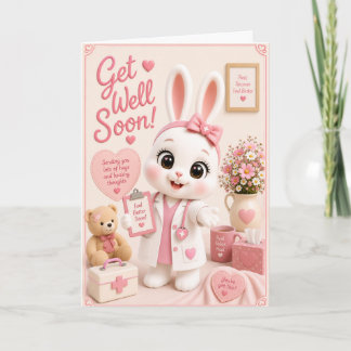 Tarjeta Recupérate Pronto para el Dr. Mochi de los Bebés B