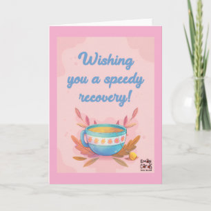 Tarjeta Recupérate Pronto - Taza de Té