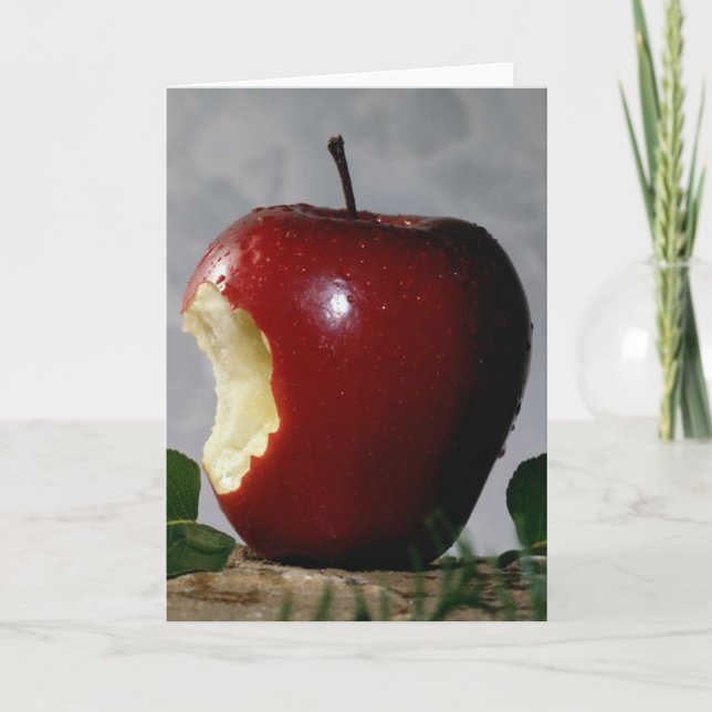 Tarjeta Red Delicious (Anverso)