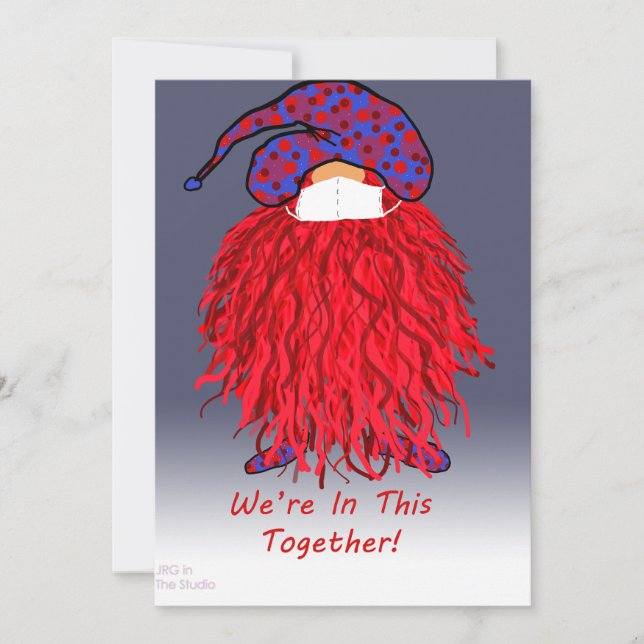 Tarjeta Red Gnome: Estamos juntos en esto (Anverso)