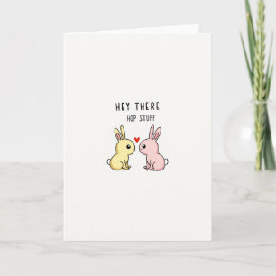 Tarjeta Red Heart Hop Stuff
