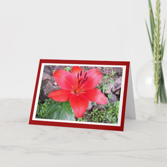 Tarjeta Red Lilie 2 (Anverso)