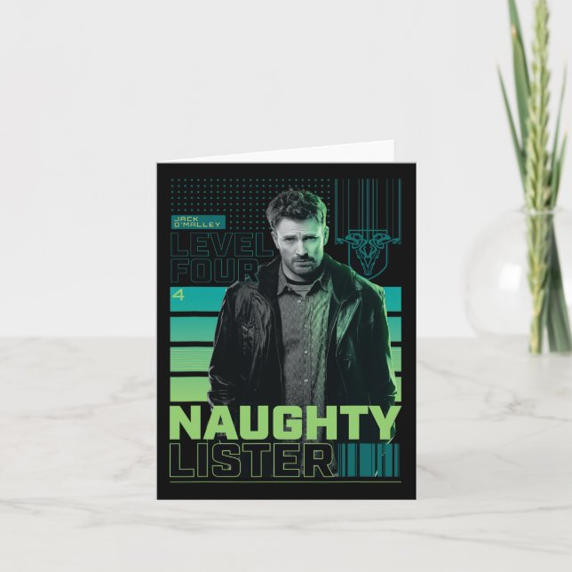 Tarjeta Red One - Lista traviesa (Anverso)