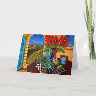 Tarjeta Red Poppies