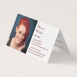 Tarjeta Red profesional de entrenadores de vida