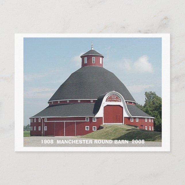 Tarjeta Red ROUND BARN (Anverso)