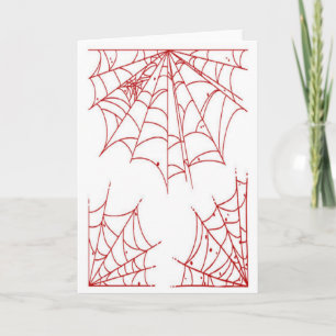 Tarjeta Red Spider Web