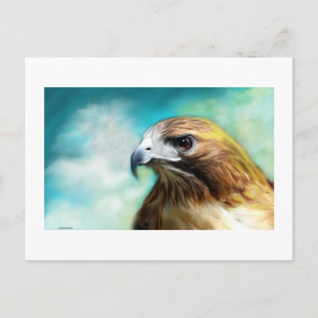 Tarjeta Red Tail Hawk (Anverso)