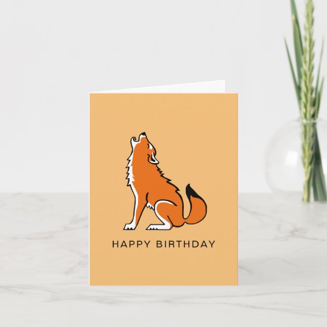 Tarjeta Red WOLF dibujada por la mano de Guay - Vida silve (Anverso)