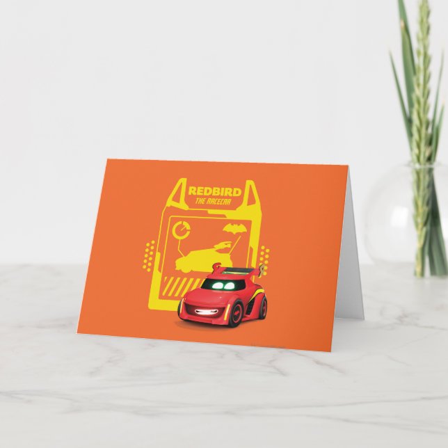 Tarjeta Redbird Batlleras™ - El Racecar (Anverso)