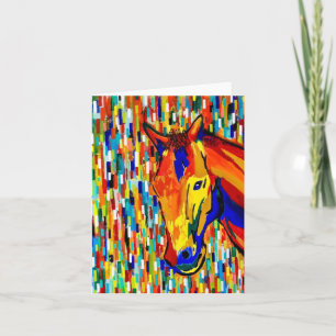 Tarjeta Reddy a Run Blank Notecard