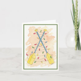 Tarjeta Redes con luces Navidades