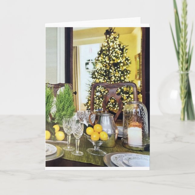 TARJETA **REDUCIR LAS HALLAS PARA LA TEMPORADA DE NAVIDADE (Anverso)
