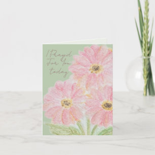 Tarjeta Reé por Ti Hoy   Salvia Aquarela Gerbera
