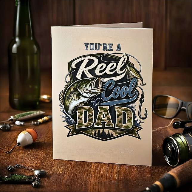 Tarjeta Reel Cool Dad Personalízalo Cumpleaños (Subido por el creador)