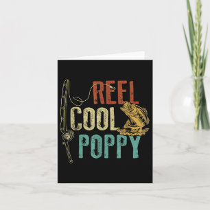 Tarjeta Reel Guay Poppy Fishing Abuelo Regalo Padres Day F