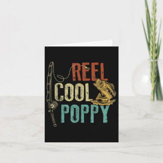 Tarjeta Reel Guay Poppy Fishing Abuelo Regalo Padres Day F