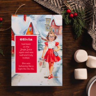 Tarjeta Reemplazar sus Navidades faciales