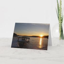 Tarjeta Reflexión congelada