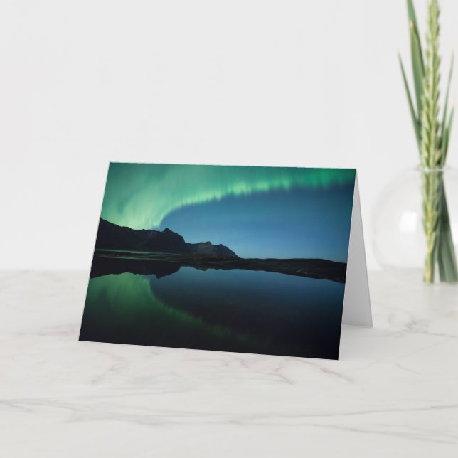 Tarjeta Reflexión de Aurora (Anverso)