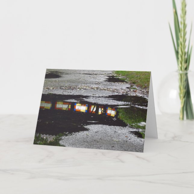 Tarjeta Reflexión de la ventana del tabernáculo - Viñedo d (Anverso)