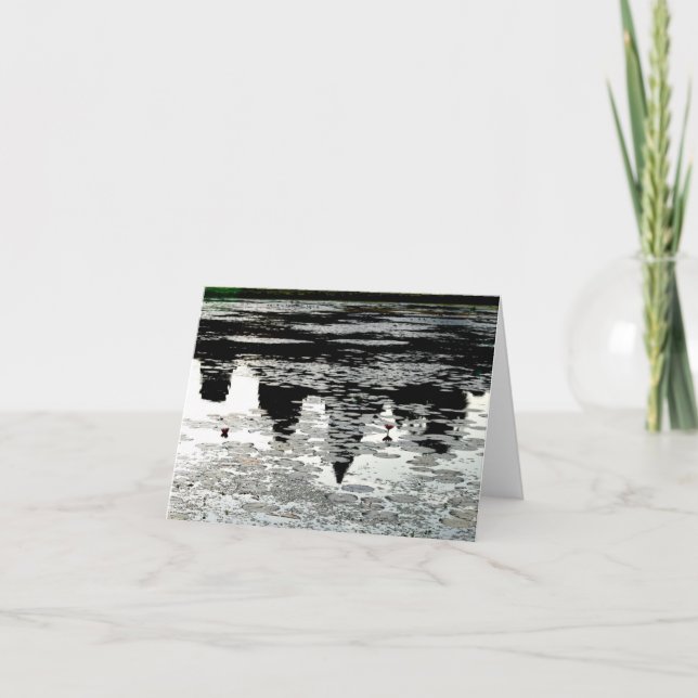 Tarjeta Reflexión en Angkor Wat (Anverso)