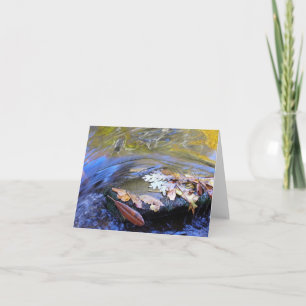 Tarjeta Reflexiones abstractas