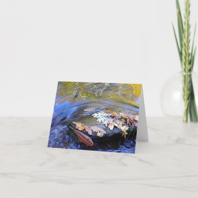 Tarjeta Reflexiones abstractas (Anverso)