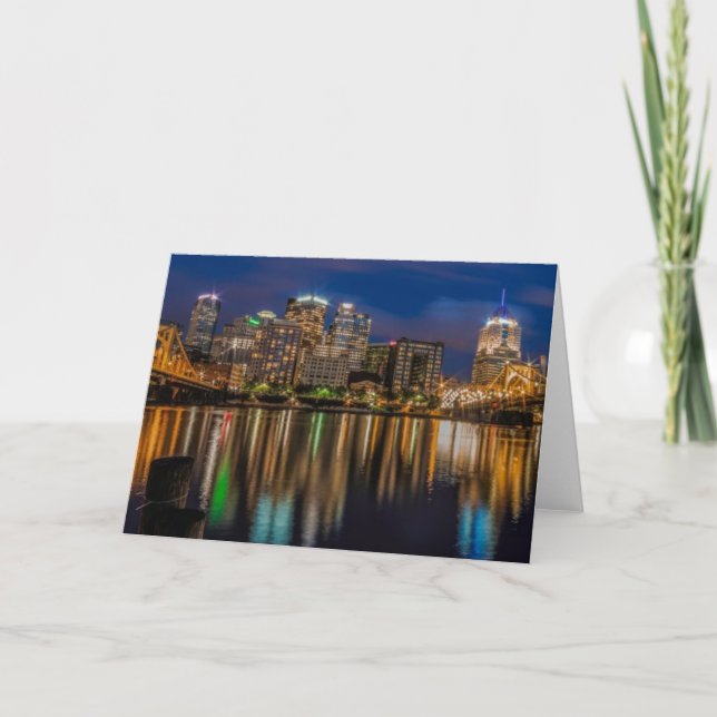 Tarjeta Reflexiones de Pittsburgh (Anverso)