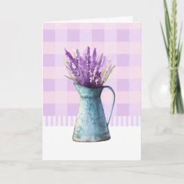 Tarjeta Regadera de Lavanda