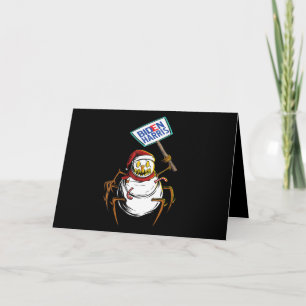 Tarjeta Regalo araña  Espeluznantes monstruos de Snowman v