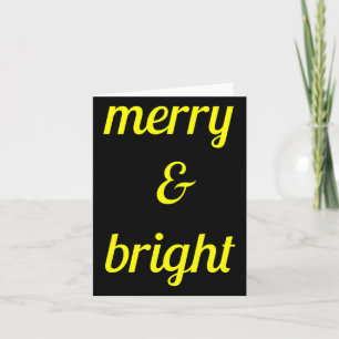 Tarjeta Regalo azul marino amarillo brillante alegre 
