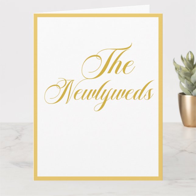 Tarjeta Regalo boda (Planta pequeña)